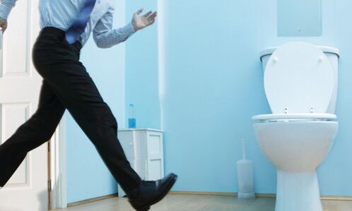 Prostatitis manifests itself by frequent urination. 