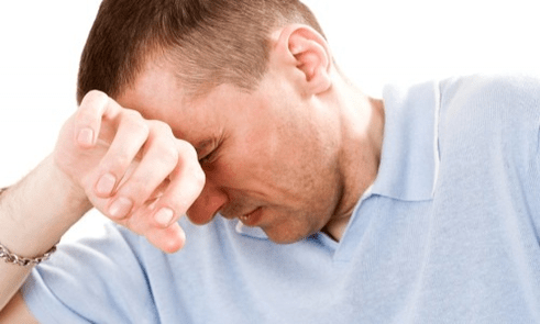 Stress can lead to prostatitis in a man. 