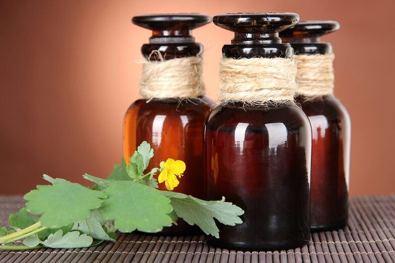 Alcohol tincture of celandine a folk remedy for chronic prostatitis