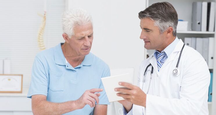 Chronic prostatitis in a man is a good reason to see a doctor for treatment. 